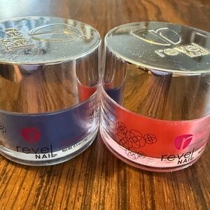 Revel Nail Powder Duo - Blue & Pink
